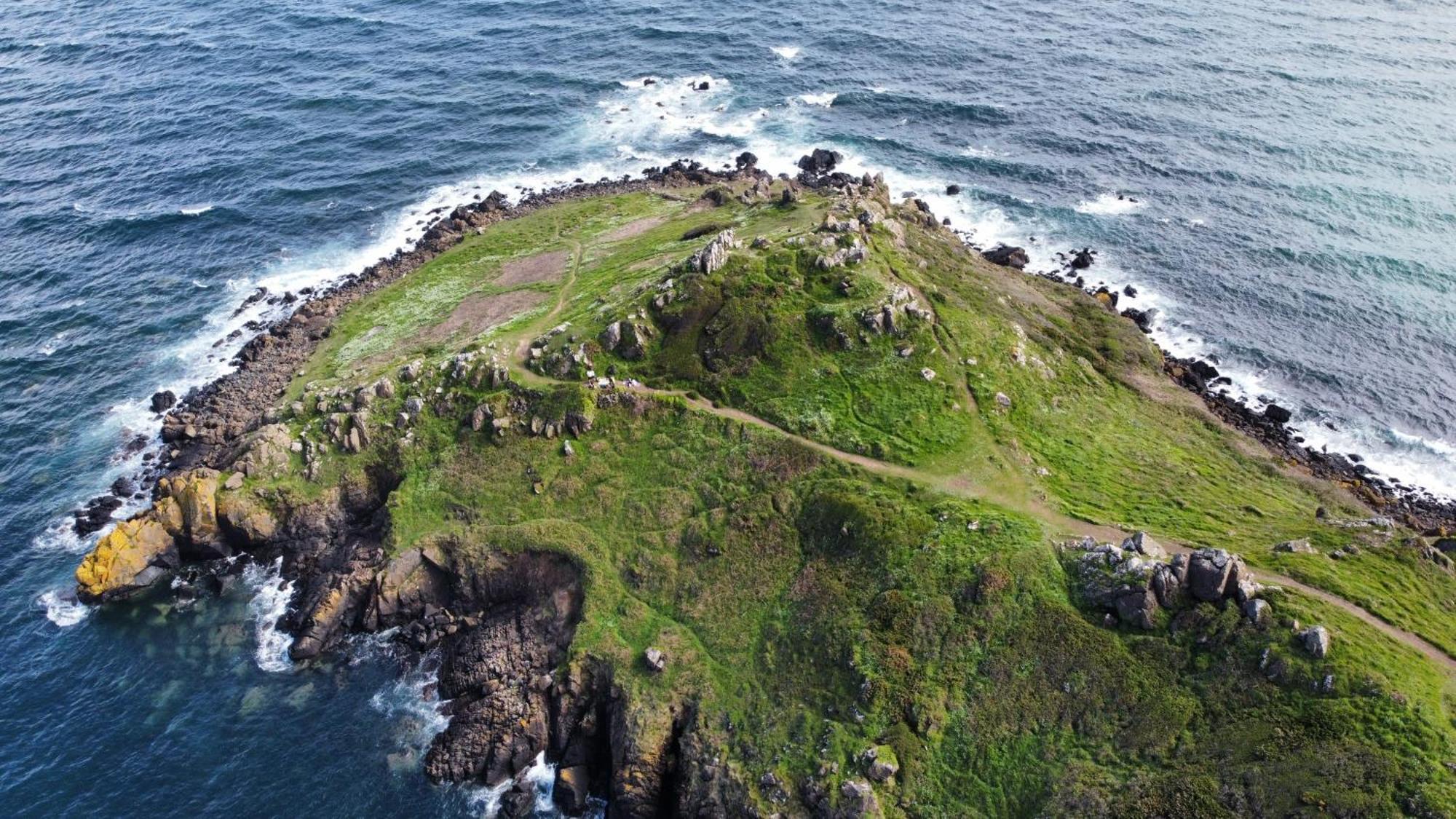 Villa Journeys End With Stunning Sea Views From The Headland à Coverack Extérieur photo
